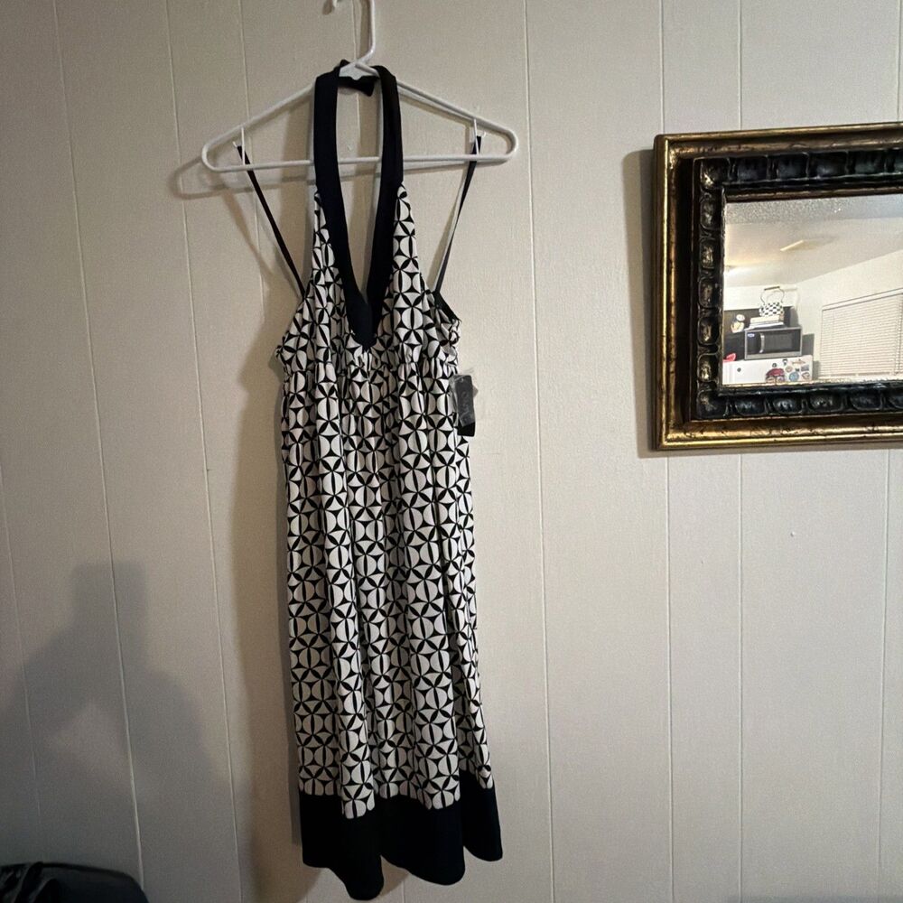 GNW Dress Women's Size 16 Halter Knee Length Fit N Flare